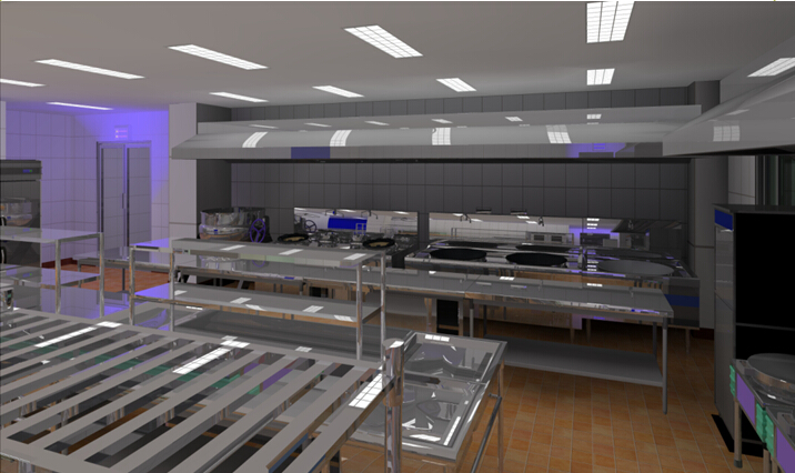 操作間整體3D效果圖 操作間整體3D效果圖