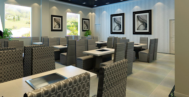 火鍋店前廳 火鍋店前廳