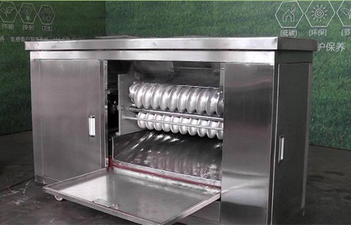 采用優質不銹鋼版 饅頭機細節展示1