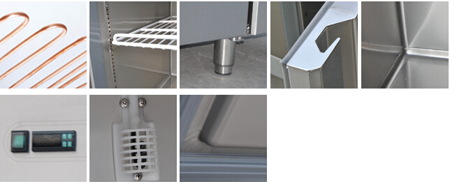 六門冰柜細節(jié)