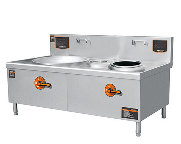 商用一炒一尾電磁灶 商用一炒一尾電磁灶