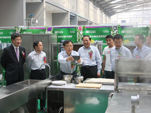 大明面皮機亮相西安第十六屆國際酒店用品展會