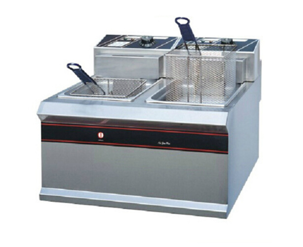 雙杠雙篩電炸爐