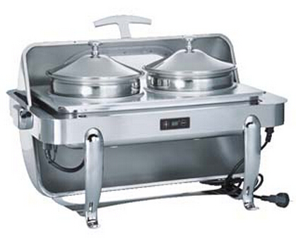 鍍鉻長(zhǎng)方型宴會(huì)湯爐 鍍鉻長(zhǎng)方型宴會(huì)湯爐